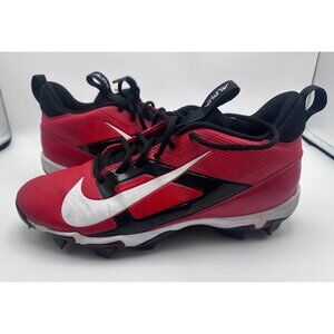 Nike Alpha Huarache Keystone Red/White Turf Cleats 10.5 Mens Size